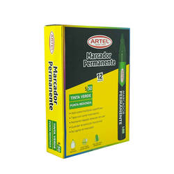 Blister Marcador Para Ropa Negro Artel - Artel