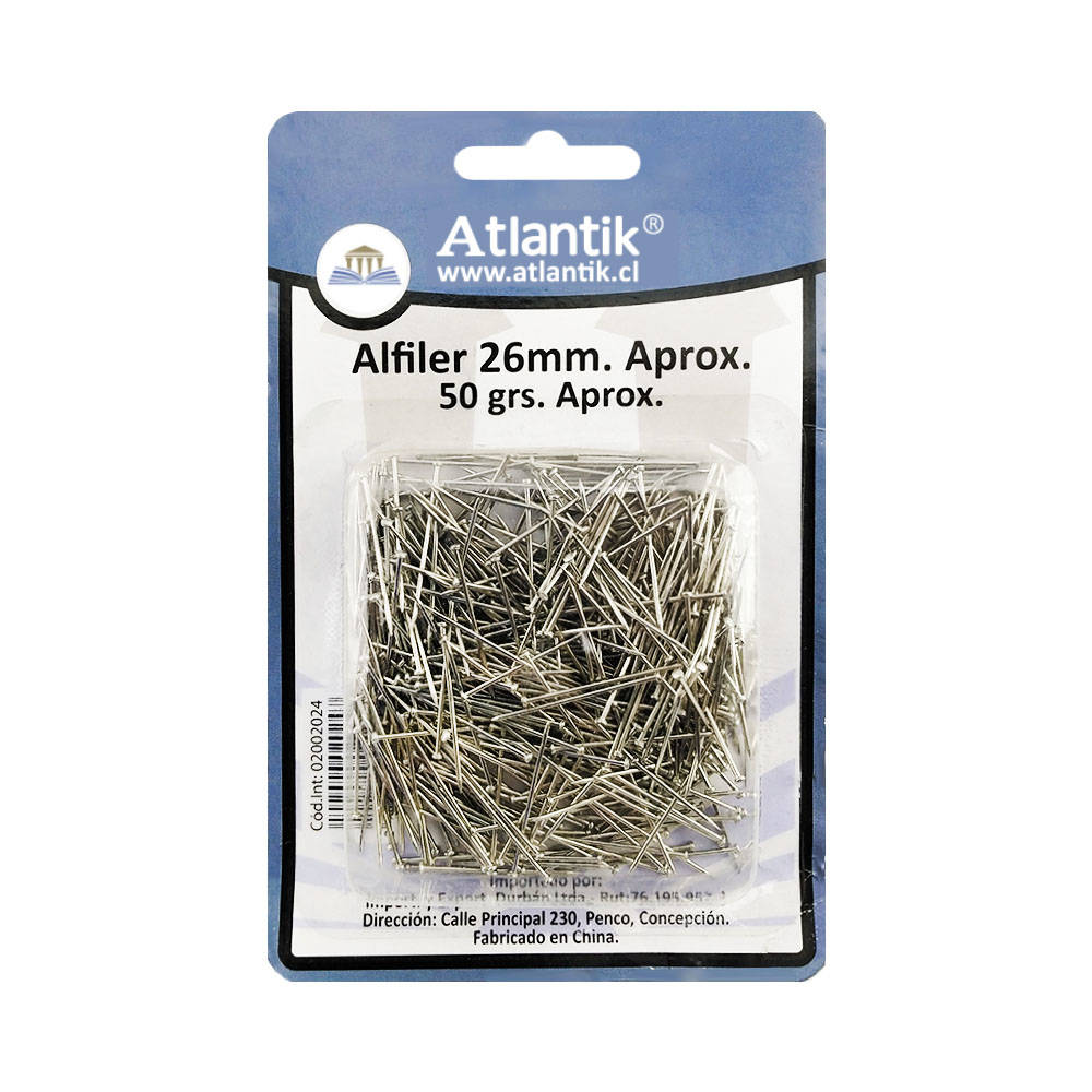 ALFILER 26mm CAJA/BLISTER 050gr ATLANTIK