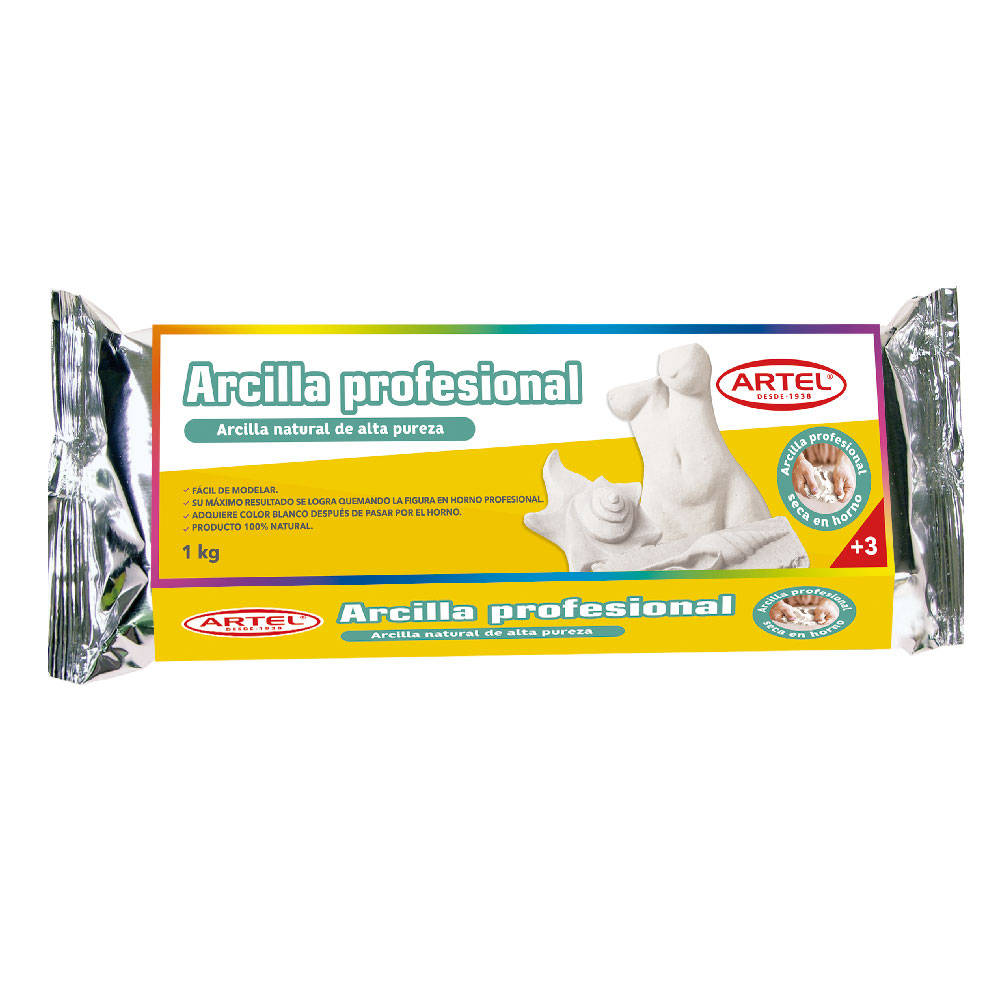 Pasta Modelar Secado Al Aire 1/2 Kg Artel