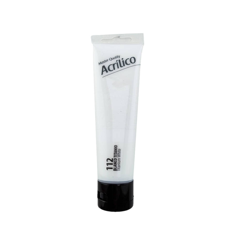 PINTURA ACRILICA 100ML N112 BLANCO TITANIO ARTEL