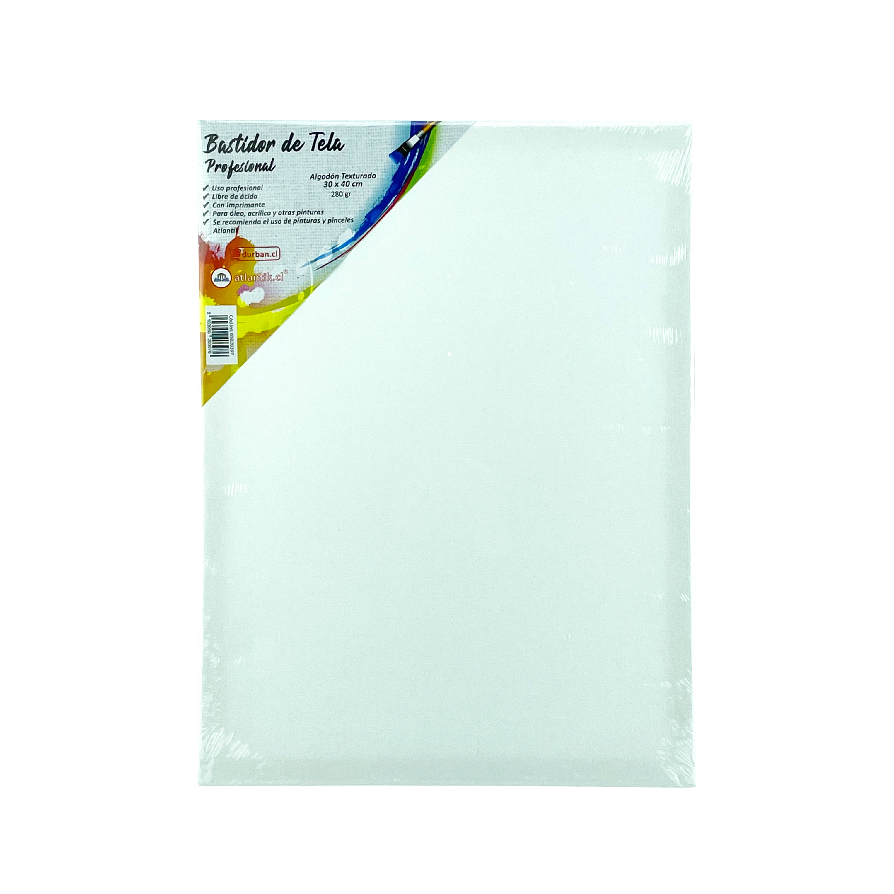 Pack de 6 lienzos blancos para pintar de alta calidad, 20 x 25 cm, 100%  algodón, juego de 6 lienzos ideal para pintores y artist