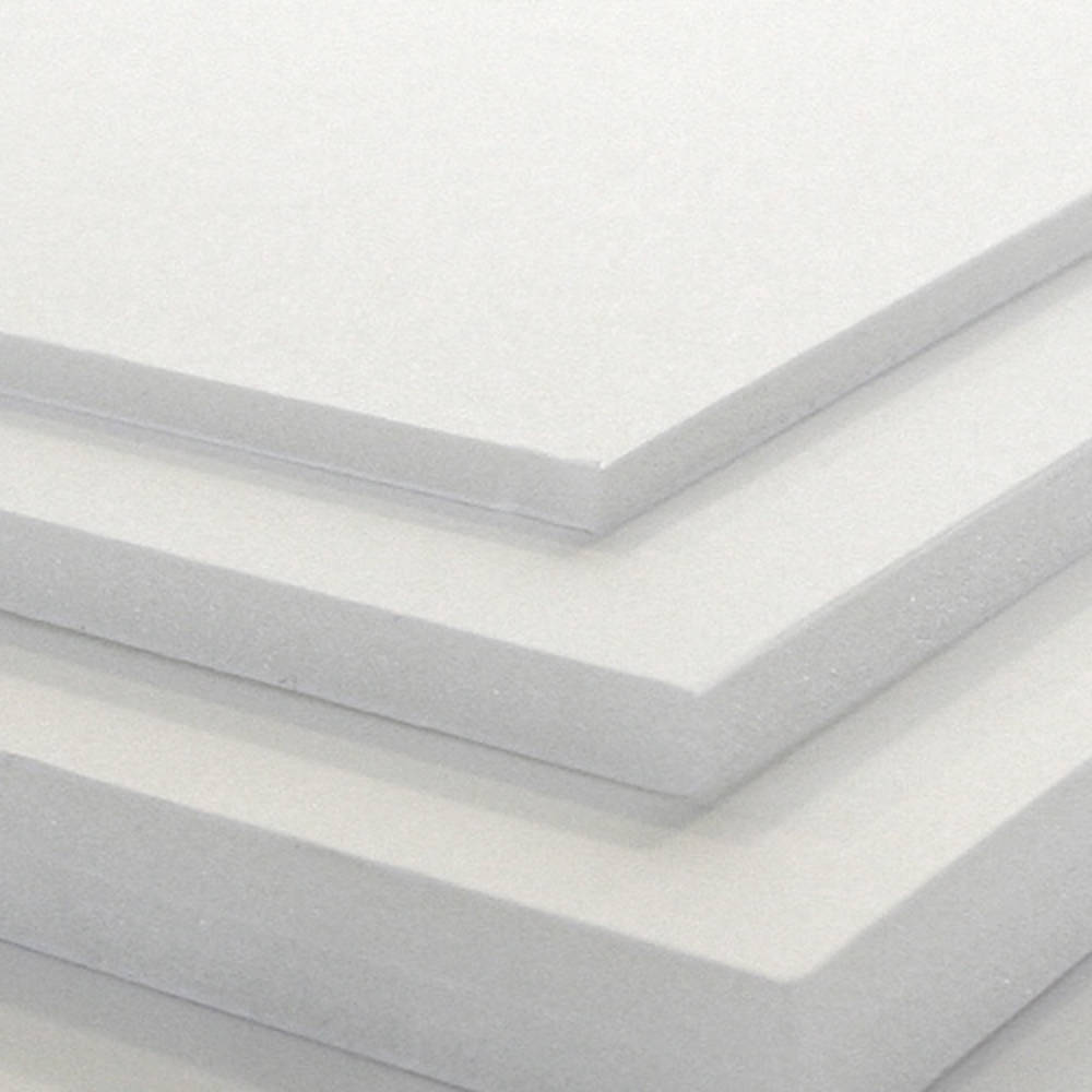 carton pluma o foam board (pliego) 70 X 100 cm