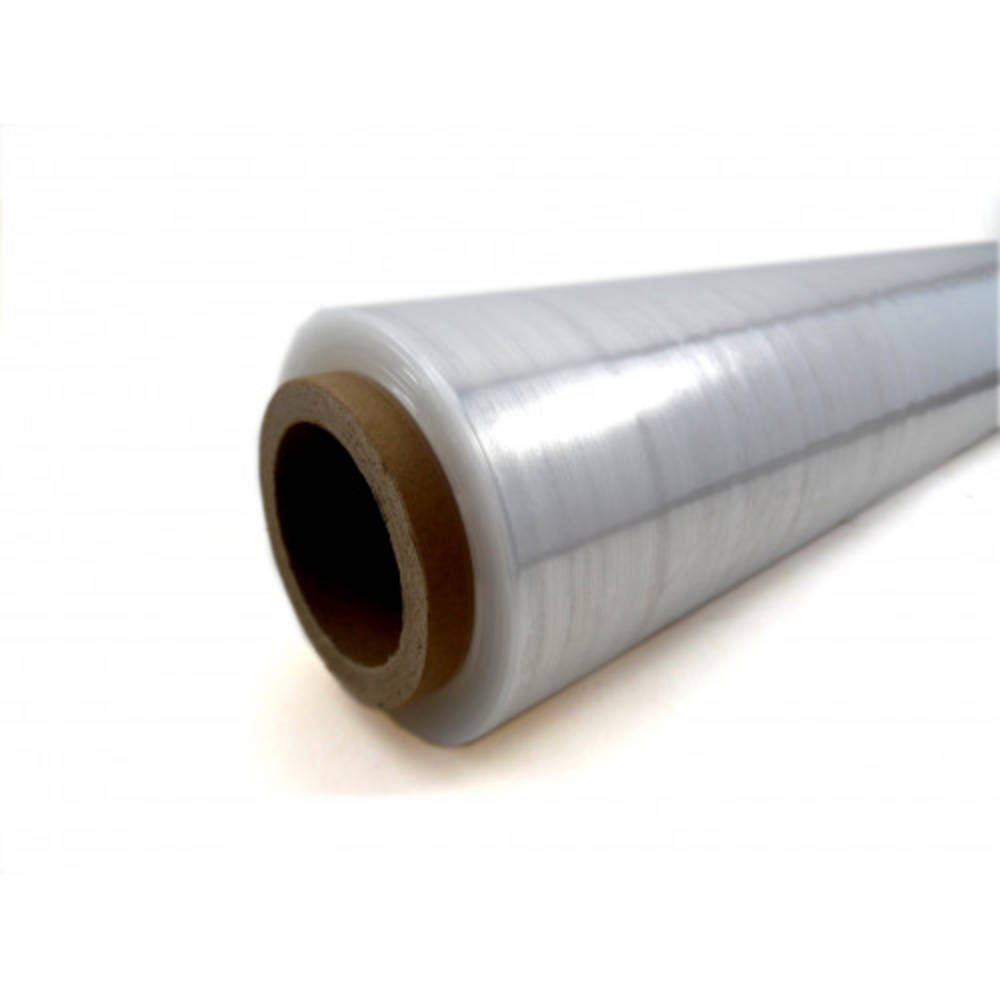 ROLLO STRETCH FILM 50CM ANCHO X 20 MIC ESPESOR 1.7KG TRANSPARENTE
